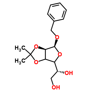 Benzyl 2,3-o-isopropylidenehexofuranoside Structure,20689-03-6Structure