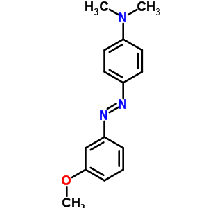 N,n-dimethyl-p-(3-methoxyphenylazo)aniline Structure,20691-83-2Structure