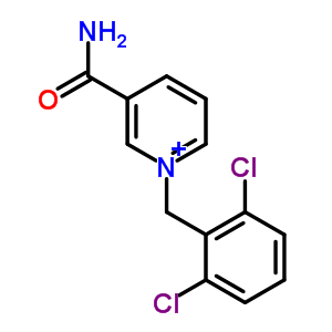 1-[(2,6-Dichlorophenyl)methyl]pyridine-5-carboxamide Structure,20764-51-6Structure