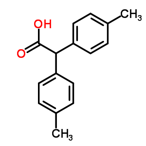 Di-p-tolylacetic acid Structure,20809-78-3Structure