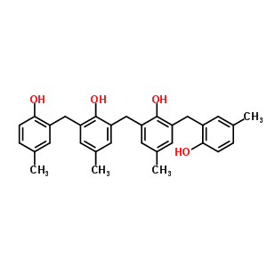 2,2’-Methylenebis[6-(2-hydroxy-5-methylbenzyl)-p-cresol] Structure,20837-68-7Structure