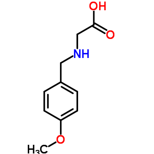 2-[(4-Methoxyphenyl)methylamino]acetic acid Structure,20839-78-5Structure