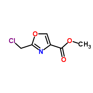 Methyl (2-chloromethyl)oxazole-4-carboxylate Structure,208465-72-9Structure