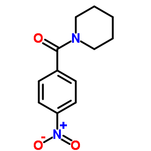 1-(P-nitrobenzoyl )piperidine Structure,20857-92-5Structure