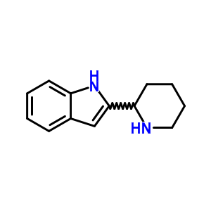 2-(Piperidin-2-yl)-1h-indole Structure,20862-83-3Structure