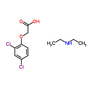 Diethylamine 2,4-dichlorophenoxyacetate Structure,20940-37-8Structure