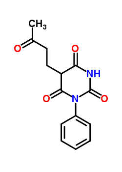 5-(3-Oxobutyl )-1-phenylbarbituric acid Structure,20942-22-7Structure