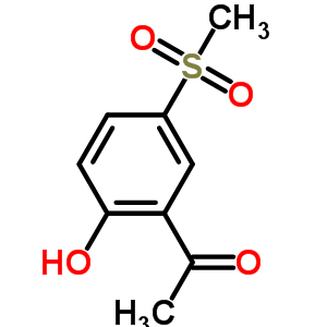 1-(2-Hydroxy-5-methanesulfoyl-phenyl)-ethanone Structure,20951-24-0Structure