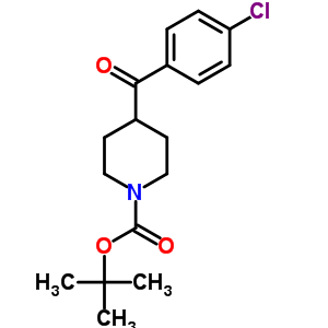 1-Boc-4-(4-chloro-benzoyl)-piperidine Structure,209808-06-0Structure