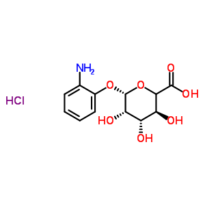 2-Aminophenyl beta-d-glucuronide hydrochloride Structure,210049-17-5Structure