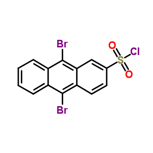 9,10-Dibromoanthracene-2-sulfonyl chloride Structure,210174-74-6Structure