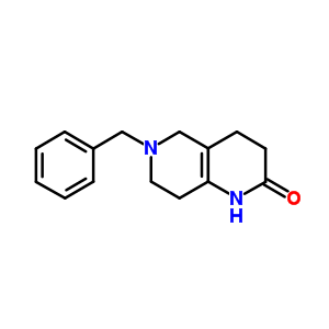 6-Benzyl-3,4,5,6,7,8-hexahydro-1,6-naphthyridin-2(1h)-one Structure,210539-03-0Structure