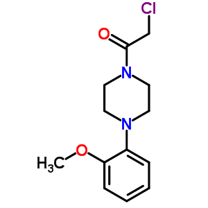 1-(Chloroacetyl)-4-(2-methoxyphenyl)piperazine hydrochloride Structure,21057-39-6Structure