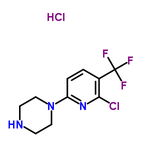 1-(6-Chloro-5-(trifluoromethyl)pyridin-2-yl)piperazine hydrochloride Structure,210821-63-9Structure