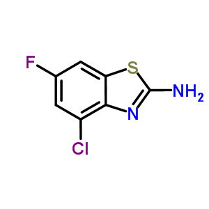 2-Benzothiazolamine,4-chloro-6-fluoro-(9ci) Structure,210834-98-3Structure