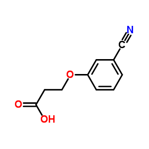 3-(3-Cyanophenoxy)propanoic acid Structure,210962-57-5Structure