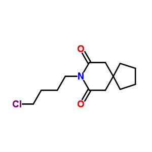 8-(4-Chlorobutyl)-8-azaspiro[4.5]decane-7,9-dione Structure,21098-11-3Structure