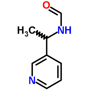 N-(1-pyridin-3-yl-ethyl)-formamide Structure,21131-85-1Structure