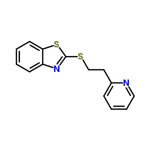 2-(2-Pyridin-2-ylethylsulfanyl)benzothiazole Structure,21181-94-2Structure