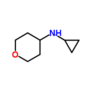 Cyclopropyl-(tetrahydro-pyran-4-yl)-amine Structure,211814-16-3Structure