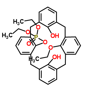 25-Ethoxy-27-diethoxyphosphoryloxycalix[4]arene Structure,212612-16-3Structure