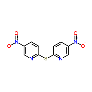 Bis(5-nitropyridin-2-yl)sulfane Structure,2127-11-9Structure