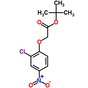 T-butyl 4-nitro-2-chlorophenoxyacetate Structure,21320-60-5Structure