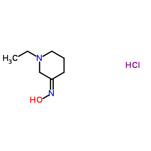 1-Ethylpiperidin-3-oxyme hydrochloride Structure,213627-39-5Structure