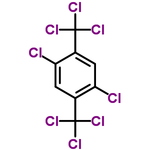 1,4-Bis(dichloromethyl)-2,3,5,6-

tetrachlorobenzene Structure,2142-29-2Structure