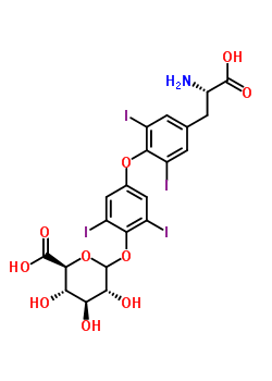 Thyroxine glucuronide Structure,21462-56-6Structure