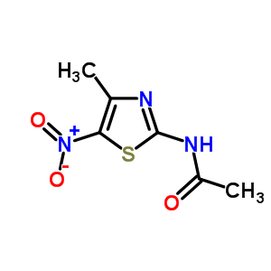 N-(4-methyl-5-nitro-2-thiazolyl)acetamide Structure,21478-97-7Structure