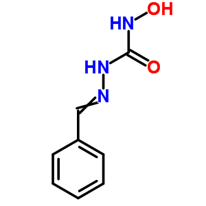 Hydrazinecarboxamide,n-hydroxy-2-(phenylmethylene)- Structure,21520-81-0Structure