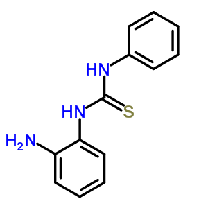 Thiourea, n-(2-aminophenyl)-n-phenyl- Structure,21578-46-1Structure