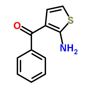 (2-Amino-3-thienyl)(phenyl)methanone Structure,21582-44-5Structure