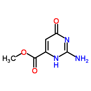 Methyl 2-amino-6-hydroxypyrimidine-4-carboxylate Structure,21615-64-5Structure