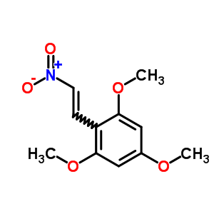 (E)-1,3,5-trimethoxy-2-(2-nitrovinyl)benzene Structure,216433-58-8Structure