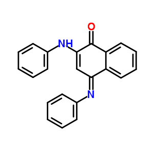 2-Anilino-4-phenylimino-naphthalen-1-one Structure,21720-68-3Structure