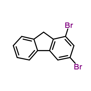 1,3-Dibromo-9h-fluorene Structure,21878-90-0Structure