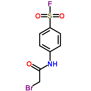 Benzenesulfonylfluoride, 4-[(2-bromoacetyl)amino]- Structure,21897-05-2Structure