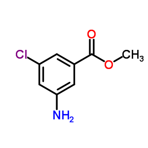 Methyl 3-amino-5-chlorobenzoate Structure,21961-31-9Structure