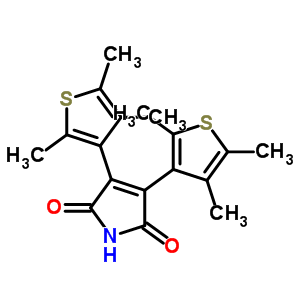 2,3-Bis(2,4,5-trimethyl-3-thienyl)maleimide Structure,220191-36-6Structure