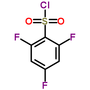 2,4,6-Trifluorobenzenesulfonyl chloride Structure,220239-64-5Structure