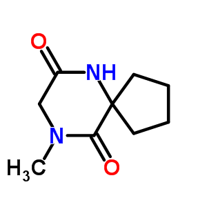 6,9-Diazaspiro[4.5]decane-7,10-dione,9-methyl- Structure,22049-24-7Structure