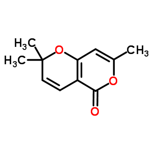 2,2,7-Trimethyl-2H-pyrano[4,3-b]pyran-5-one Structure,220633-52-3Structure