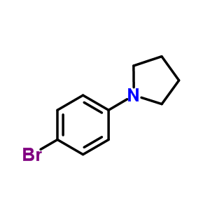 1-(4-Bromophenyl)pyrrolidine Structure,22090-26-2Structure