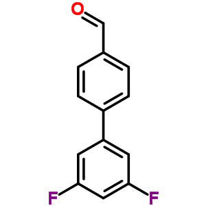 3,5-Difluorobiphenyl-4-carbaldehyde Structure,221018-03-7Structure