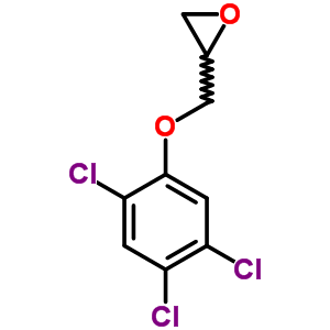 Oxirane,2-[(2,4,5-trichlorophenoxy)methyl]- Structure,2211-96-3Structure