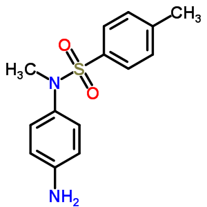 N-(4-aminophenyl)-n,4-dimethyl-benzenesulfonamide Structure,22110-09-4Structure