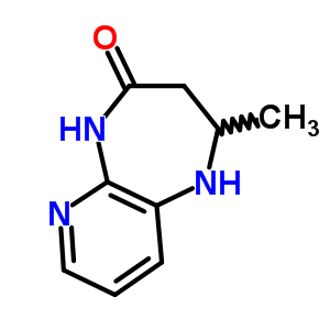 4H-pyrido[2,3-b][1,4]diazepin-4-one,1,2,3,5-tetrahydro-2-methyl- Structure,22123-97-3Structure