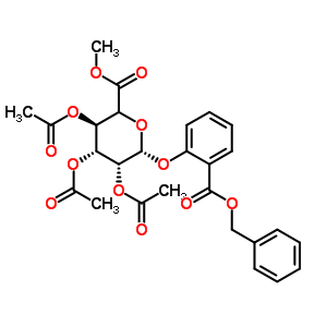 2-[(Benzyloxy)Carbonyl]Phenyl Methyl (5xi)-2,3,4-Tri-O-Acetyl-beta-L-Lyxo-Hexopyranosiduronate Structure,221287-88-3Structure